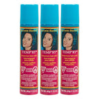 Jerome Russell Temp'ry Spray-on Auburn Hair Color, 2.2oz x 3 pack