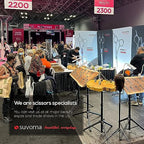 Suvorna 6" hair scissors for professional, barber & hairdresser - hair shears for cutting, trimming, grooming, precision, facial hair - Right Hand hair cutting scissors for men, women, kids, adults.