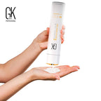 GK HAIR pH+ Pre-Treatment Clarifying Shampoo For Preps Hair Deep Cleansing Removes Impurities -With Aloe Vera Vitamins & Natural Oils All Hair Types Men and Women (Ph Shampoo 10.1 Fl Oz)