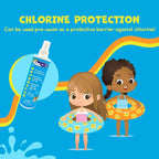 TRISWIM Kids Detangler Leave-In Conditioner Spray 8oz | Pre & Post Swim Hair Care | Helps Prevent Tangles, Dryness & Breakage | Soft, Easy-to-Manage Hair | Gentle Sweet Persimmon Scent