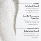 NULASTIN Vibrant Scalp Scrub - Exfoliating Dry Scalp Treatment, Moisturizer & Cleanser to Lift Buildup - Detoxifying Pre-Shampoo for Elastin Replenishment, Vegan & Color Safe, Minty Fresh (6.7 Fl. Oz)