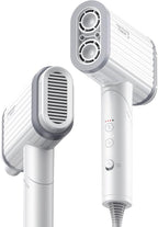 Hair Dryer, 220,000 RPM Dual High-Speed Brushless Motors Blow Dryer for 6X Fast Drying, 500 Million Negative Ionic Hair Dryers for Long Thick Hair, Low-Noise 4 Temps /4 Speeds