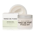 Hanz de Fuko Sponge Wax – Premium Men’s Hair Styling Wax for a Medium Hold, Semi-Matte Finish – Ideal Texture Product for All Hair Types, Especially Thick Hair – 2 oz, Travel Size