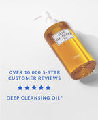 DHC Deep Cleansing Oil, Facial Cleansing Oil, Makeup Remover, Cleanses without Clogging Pores, Residue-Free, Fragrance and Colorant Free, All Skin Types, 6.7 fl. oz.