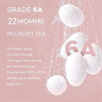 Suncdelv Silk,100% Silk Scrunchies for Hair,22 Momme Hair Ties for Anti-Crease & Breakage,Natural Women Hair Accessories，Fashion Hairbands 6PCS（White）