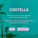 Centella Shampoo Bar 2.0 - Hydrating & Moisturizing Natural Hair Soap Bar Shampoo for Hair & Scalp Nourishment - Bathing Soap Solid Shampoo for All Hair Types (120g, 4.23oz)