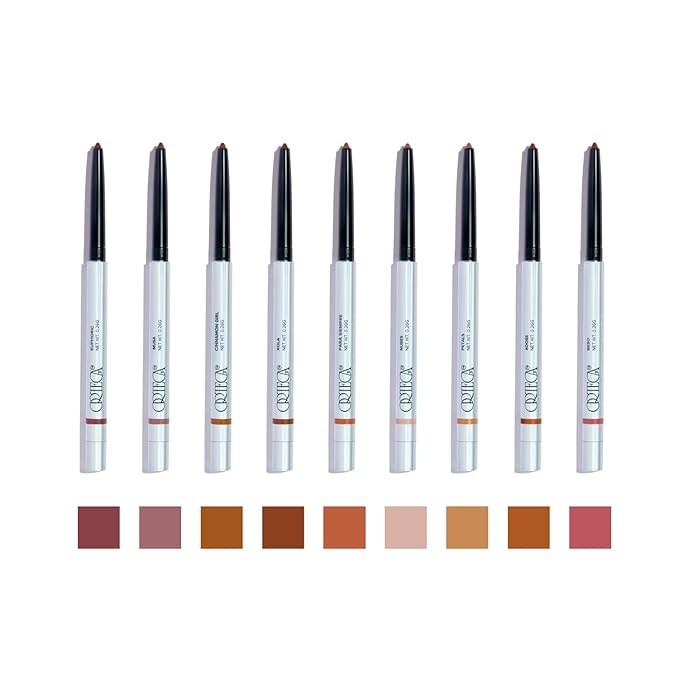 Ortega Beauty Soft Contour Lip Liner By Etienne Flex Precision Tip, Infused with Blue Agave For Defined and Plump Lips