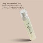 Rev320 320Pure Lustre Argan Oil For Hair 4oz Pump, Aceite de argán para el cabello, Argan Oil Hair Treatment with Pure Argon for Color-Treated, Damaged, Dry, Straight and Curly