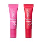 e.l.f. Squeeze Me More Lip Balm Duo, Moisturizing Balm For A Sheer Tint Of Color, Made With Hyaluronic Acid, Vegan & Cruelty-Free, Cherry & Bubblegum