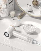 CONFU Professional Hair Dryer with Diffuser - 110,000 RPM High-Speed Ionic Blow Dryer for Fast Drying & Frizz Control - Lightweight for Home, Travel, Curly Hair