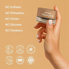 MAREE Lip Mask Overnight - Vanilla Lip Moisturizer For Very Dry Lips - Hydrating Lip Butter with Collagen, Shea Butter & Jojoba Oil - Day & Night Lip Treatment Sleeping Mask - Hidratante de Labios