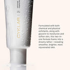 Cyklar Lactic Acid Foaming Body Polish – Exfoliating Body Wash & Cleanser – Features AHAs & Volcanic Pumice Exfoliators – Includes Glycerin for Hydration – Fragrance-Free, 11 fl oz