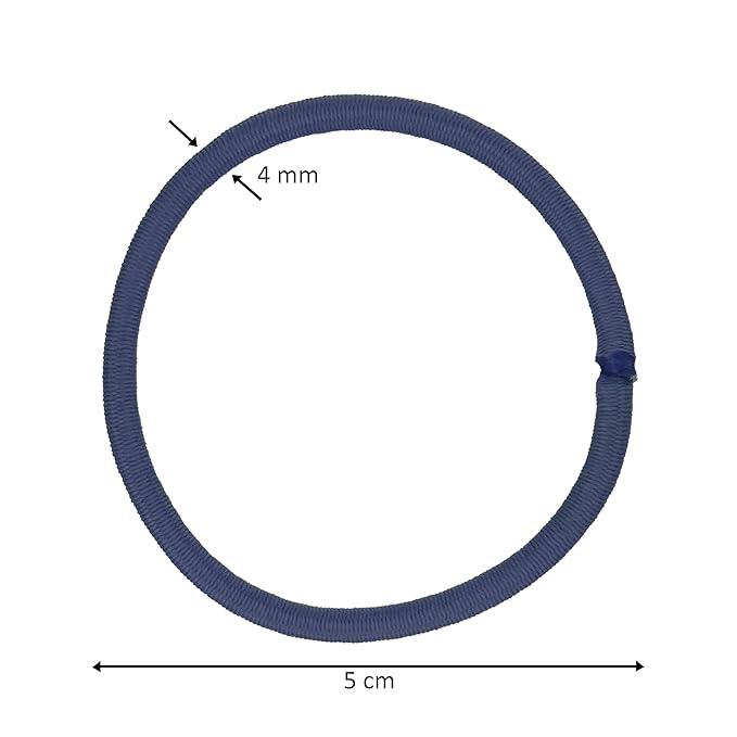 216-Piece Hair Ties, 4mm Hair Elastics, No Metal Ponytail Holders for Women, Durable for Thick, Curly and All Hair Types-Neutral Solids & Stripes