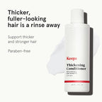 Keeps Men’s Hair Loss Conditioner with Biotin - Anti-Thinning & Hair Growth Shampoo for Men - DHT Blocker with Saw Palmetto & Caffeine for Fuller, Thicker Looking Hair - Color-Safe Products