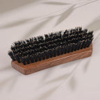 TAN MUJIANG Beard Brush with Boar Bristles - Dual Zone | Teak Wood Base | Hard & Soft Bristles for Grooming & Sensitive Skin