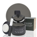 VOLLUCK Root Touch up Powder, Instant Hairline Powder for Thinning Areas and Gray Hair Coverage, Natural and Non-greasy Root Cover up for Women and Men (Gray, 0.14 Ounce)