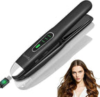 SUNMAY Cordless Hair Straightener, 0.85 Inch Titanium Portable Hair Straightener for Travel, Cordless Mini Flat Iron Hair Straighteners and Curlers 2 in 1, Dual Voltage, On-The-Go & 20S Fast Heat Up