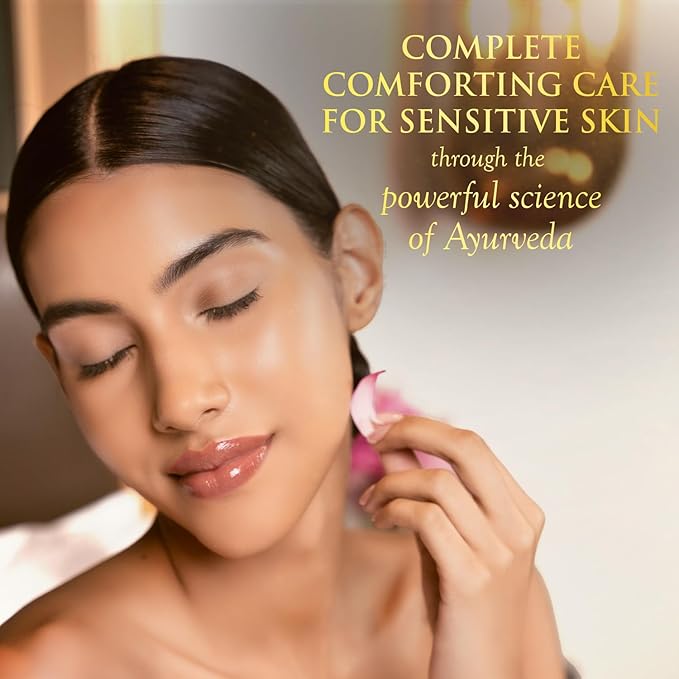 Spa Ceylon Lotus & Rambutan Face Care Discovery Set, Travel Size Face Serum, Cleanser, Masque, Day & Night Cream, & Protector, For Sensitive Skin, Organic