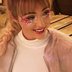 Go Ho Red White and Blue Body Glitter Set,4th of July Outfits for Women Reflective Glitter Makeup,Red White Bue Holographic Long Lasting Chunky Sequins Glitters,4th of July USA Accessories