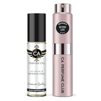 CA Perfume Duo Impression of Beyond Love For Women Perfume Layering Set Long Lasting Travel Size EDP + Body Oil Roll-On Bottle 0.27 Fl Oz+0.33 Fl Oz