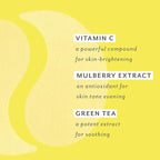 PATCHOLOGY Eye Mask, Brightening Under Eye Patches for Puffy Eyes and Dark Circles, Vitamin C Serum, Dark Circles Under Eye Treatment, Hydrating Eye Patches for women and men (5 Pairs)