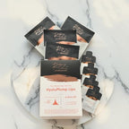 HyaluPlump Lips 4-PACK SET – Innovative Two-Step Lip Care System for Hydrated, Plump Lips Featuring Sodium Hyaluronate, Peptides, and Niacinamide