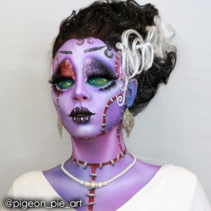 Mehron Makeup Paradise Makeup AQ Refill Size | Stage & Screen Performance, Face & Body Painting, Beauty, Cosplay, and Halloween | Water Activated Face Paint, Body Paint .25 oz (7 ml) (MAUVE)