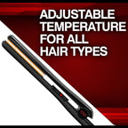CHI Tourmaline Ceramic Series Flat Iron, Hair Straightener For Silky Smooth Hair, Ideal For Straightening Or Curling Hair, 1" Iron