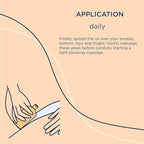 Massage Body Oil for Pregnant Woman – Maternity Skincare Oil, Skin Elasticity Increase by 35% – Prevents Stretch Marks, Safe to use for mom and Baby – Vegan, 200 ml / 6.76 Fl Oz