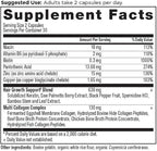 Ancient Nutrition Hair Growth + Collagen Supplement, Hydrolyzed Collagen Peptides, Clinically Studied Superfoods for Hair Growth Support, Thicker, Fuller Hair and Radiant Skin, 60 Count