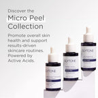 Glytone Micro-Peel Lactic Superficial Retexturizing Serum | Anti-Aging AHA Exfoliating Serum for Face with 10% Lactic Acid | Hydrates, Brightens & Reduces Wrinkles | Paraben-Free - 1 Fl oz