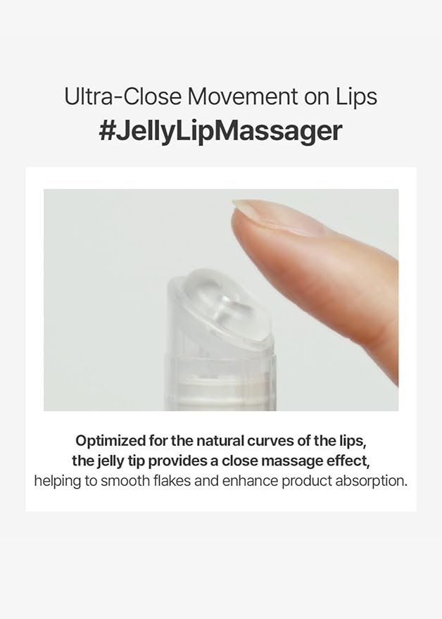 Lip Care Color Oil #Pure Coral 0.34 Fl Oz, Vegan Tinted Lip Oil with Jelly Massager for Dry Lips, Hydrating & Cooling Lip Treatment, Long-Lasting Glow & Volume, Korean Lip Oil, BeginS