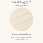 Farmacy Beeswax Lip Balm - Honey Butter Moisturizing Lip Care Enriched with Cupuaçu & Cocoa Butters, Proprietary Honey Blend and Vitamin E to Nourish, Soften & Heal (3.4g)