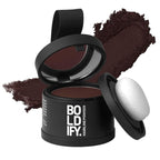 BOLDIFY Hairline Powder - Root Touch Up Hair Color for Gray Coverage - Bald Spot Concealing Hair Powder for Women & Men - 24-Hour Stain-Proof - Dark Auburn