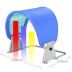 ZOVIE Red Light Therapy Mask-Infrared Photons Facial Skin Care Machine LED Beauty Mask-Flexible Led Light Therapy(Navy-Blue)