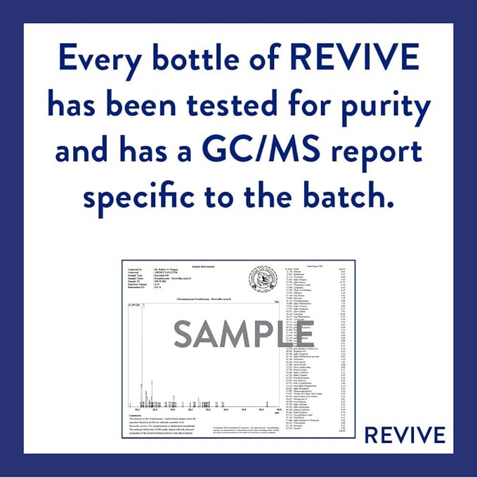 Frankincense King Essential Oil Blend 30mL by Revive Essential Oils - 100% Pure Therapeutic Grade, for Diffuser, Humidifier, Massage, Aromatherapy, Skin & Hair Care