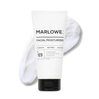 MARLOWE. No.123 Men’s Facial Moisturizer, Lightweight Daily Lotion with Aloe Vera & Green Tea for Soft, Hydrated Skin, Fresh Aloe Citron Scent, Holiday Grooming Gift for Men, 6 fl oz