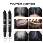 gowwim Root Touch Up Dark Brown, Quick Stick Instant Concealer for Roots and Grays (Black)