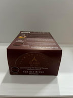 Grey Hair Covering Shampoo (6 Packet) – Premium 3-in-1 Hair Dye Shampoo For Grey Hair (Red Ash Brown)