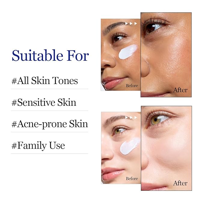 ROUND LAB Birch Juice Moisturizing UV LOCK SPF 45 1+1 (2-pack), Hydrating Lotion-like Lightweight Glow Sunscreen for Sensitive Skin, No White Cast, Fragrance-Free, Protector Solar, Korean Sunscreen