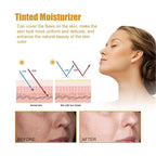 Tinted Sunscreen for Face SPF 50,Universal Protector Solar Moisturizing SPF50 PA+++, Travel Size, No Sticky Refreshing Skin Care Solution for All Skin Type (2PC)