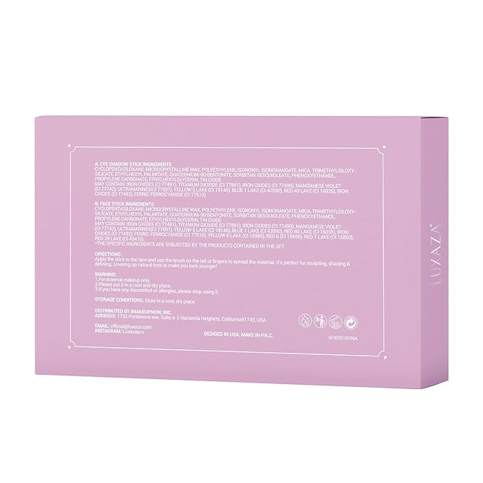 Brown Eyeshadow Stick Makeup Set 10PCS, Neutral Shimmer And Matte Cream Eye Shadow Palette, Metallic Bronze Smoky Eyeliner Brightener Crayon Pencil Kit, Ideal Gift for Women -Love's Gifts