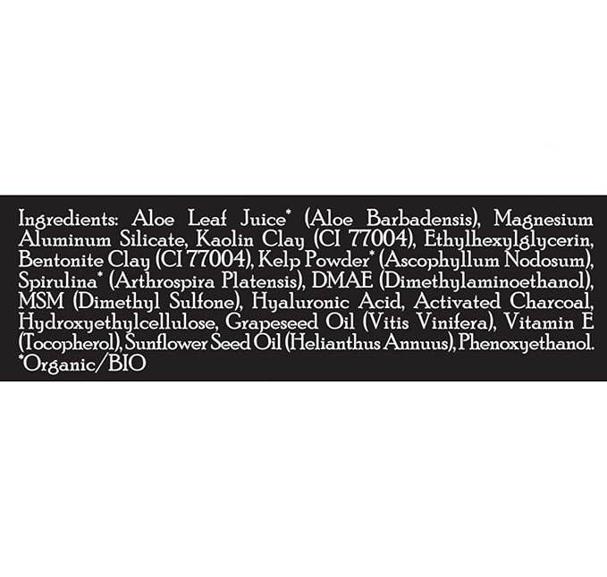 Brickell Men's Purifying Charcoal Face Mask Skin Care Product, Natural and Organic Activated Charcoal Facial Mask With Detoxifying Kaolin Clay, 4 Ounce, Unscented