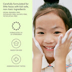 Evereden Kids Cloud Face Wash: Tropical Sorbet, 3.4 fl oz | Creamy & Fun Skin Care for Kids | Easy-to-Use Face Wash | Non-toxic Skin Care for Sensitive Skin