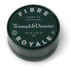 TRIUMPH & DISASTER Fibre Royale Hair Wax – Strong Hold Pomade for Thick Hair, Natural Finish Styling for Men & Women, 65g