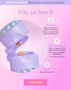 Naked Sundays SPF50 Golden Glow Body Sunscreen – Broad Spectrum UVA/UVB Protection, Glowy & Shimmering, Fragrance-Free, Firming, Non-Transfer SPF Lotion – 100ml