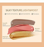 2 Colors Liquid Contour Beauty Wand, Highlighter and Blend. (1#/2#)