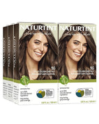 Naturtint 5G Light Golden Chestnut Permanent Hair Color (Pack of 6), Ammonia Free, Vegan, Cruelty Free, up to 100% Gray Coverage, Long Lasting Results (Packaging may vary)