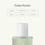 ANILLO Sunday Refresh Lime Hair Essence with Vitamin C, Tea Tree Leaf Oil, and Green Mint - Enhancing Hair Vitality, Citrus Scent, Paraben-Free (50ml / 1.69 fl. Oz)