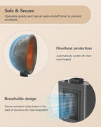 SyyBhb Professional Portable Hooded Conditioning Salon Hair Dryer 1000W with Stand & Removable Wheels, 60-Minute Timer, Temperature Adjustable, Angle & Height Adjustable Downdraft Hood